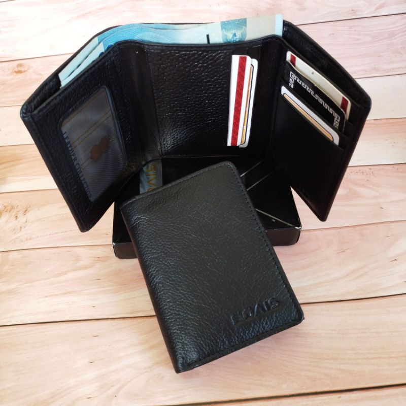 DOMPET 3 LIPAT KULIT SAPI ASLI