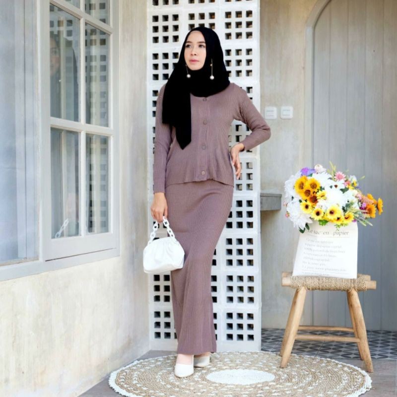 rok/setelan/VANILLA/setelan baju pashionwanita