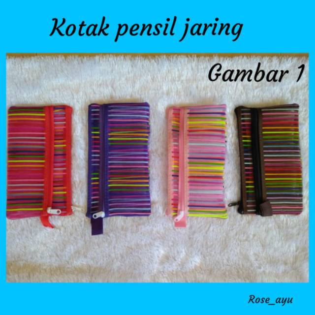 

Kotak pensil jaring