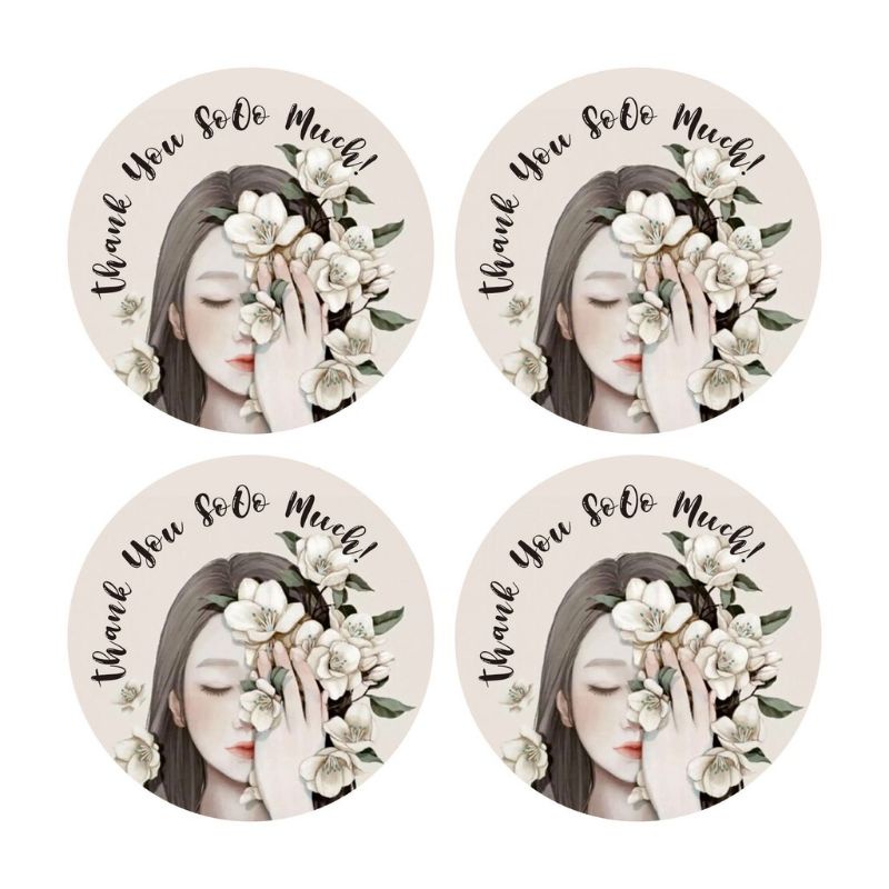 

sticker label Thank You So Much