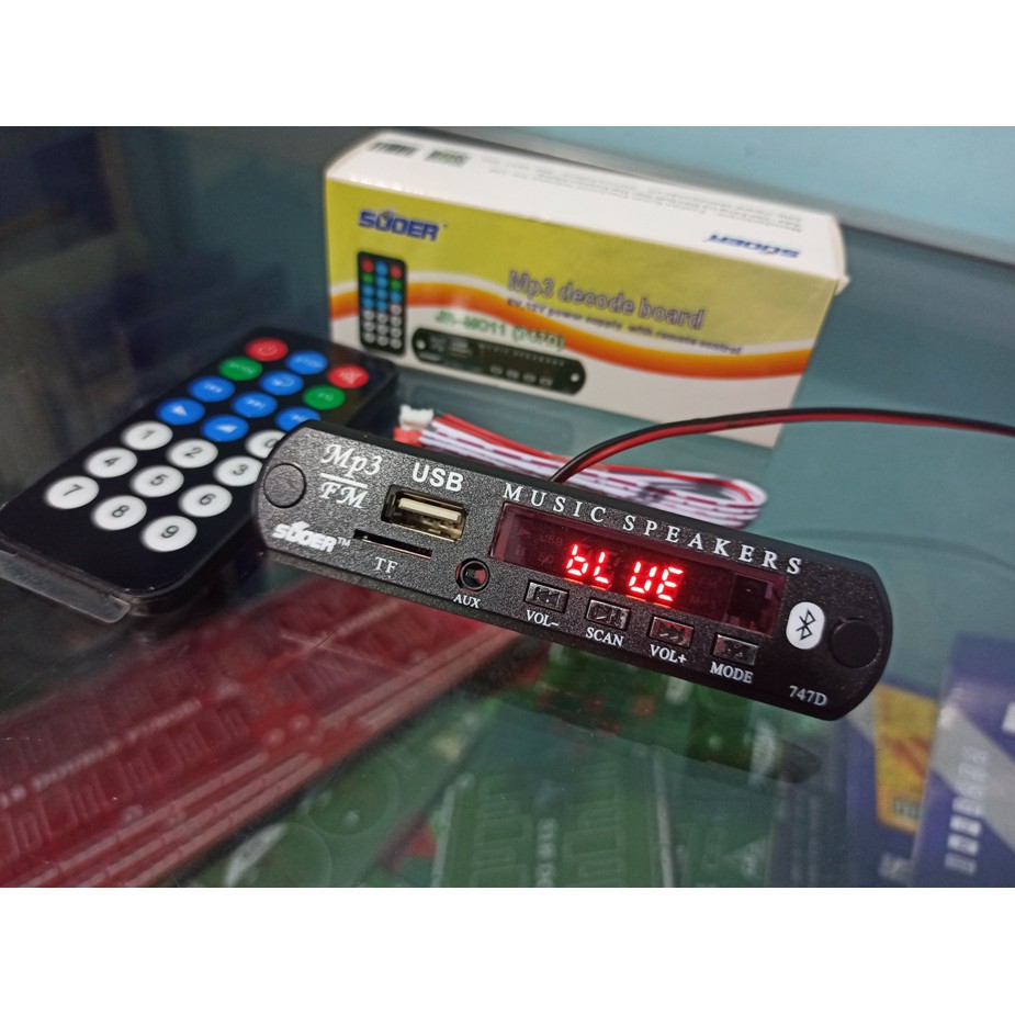 Modul Kit Player MP3 FM BLUETOOTH USB TERMURAH SOUER