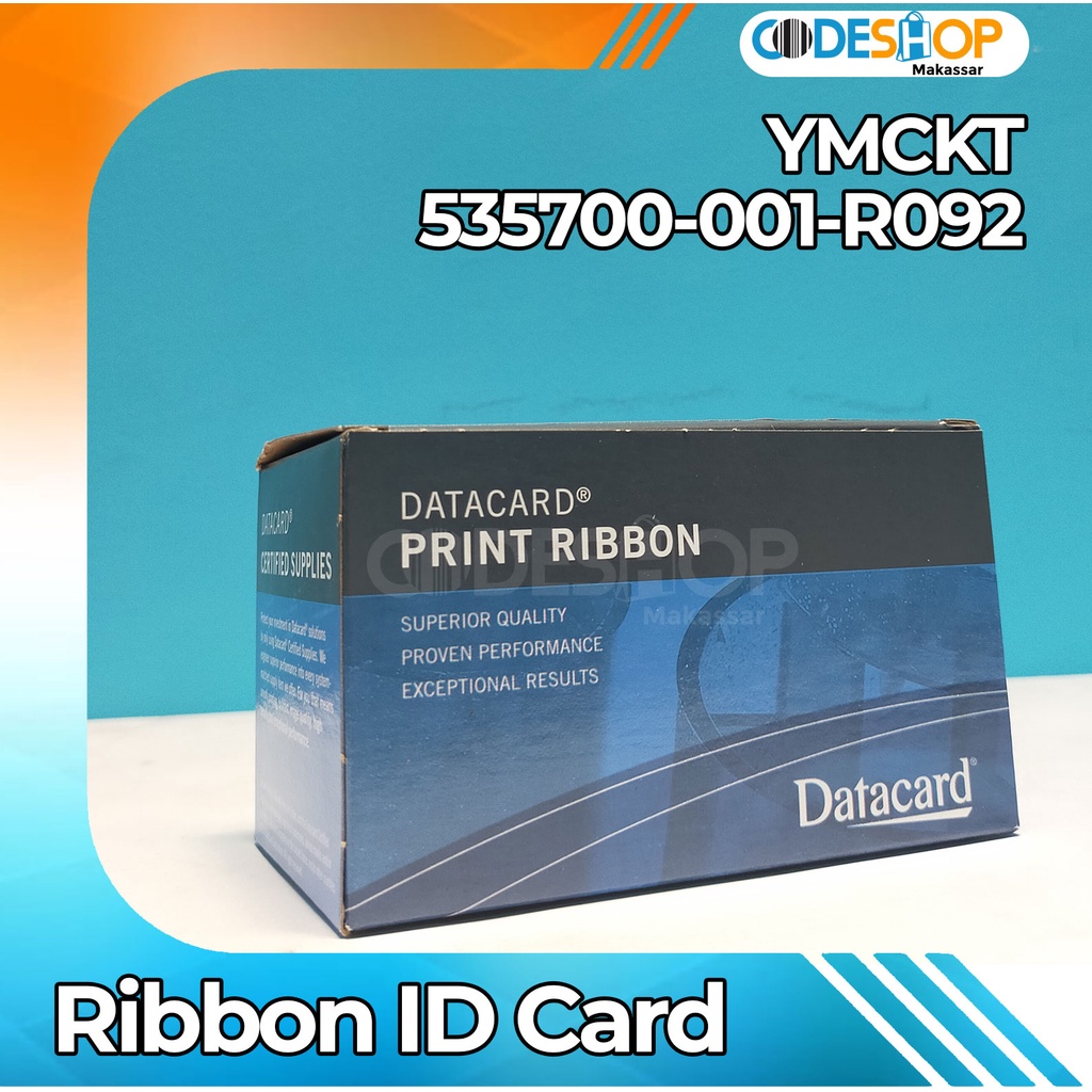 YMCKT DATACARD CD168 PN:535700-001-R092RIBBON