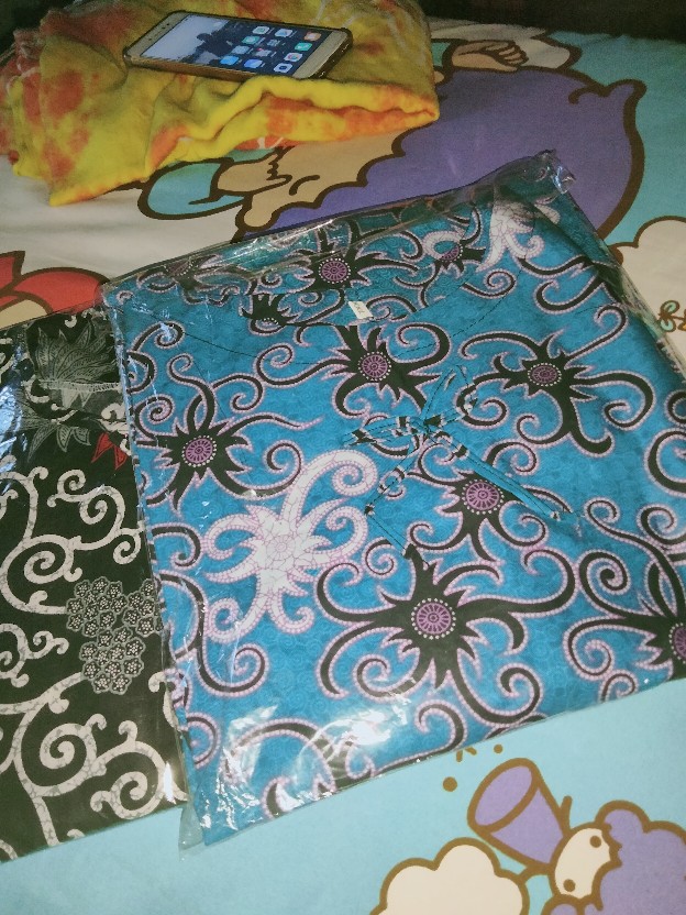 Batik Dolby Dolbi Dobby Doby Tenun Sutra Tulis Katun Atbm Baron Atasan Batik Wanita Sogan Srg307