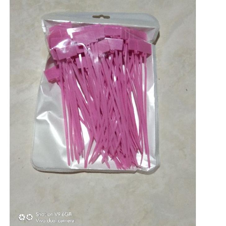 Kabel Ties Label Ties 4X150mm /Ties kabel bendera