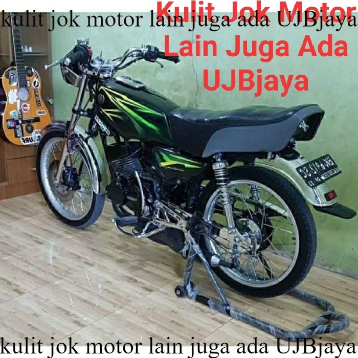 Kulit Jok Motor  RX King Standar / Bahan Ori Sarung Jok Motor  RX King A6