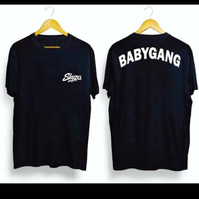Kaos T-shirt Baju BABYGANG SKYZO kaos keren