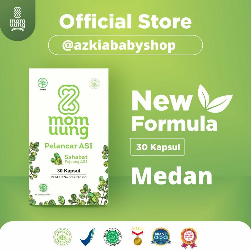 MOM UUNG Booster ASI Pelancar Asi Daun Kelor Ekstrak Ikan Gabus Reseller VIP