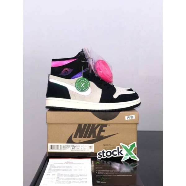 NIKE AIR JORDAN 1 HIGH ZOOM PSG PK GOOD BNIB