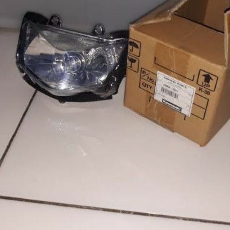reflektor lampu depan KLX 150 S L Dtracker 2014 original Kawasaki