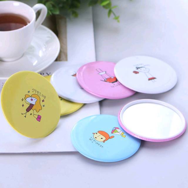 CERMIN SAKU MINI LUCU BISA UNTUK SOVENIR
