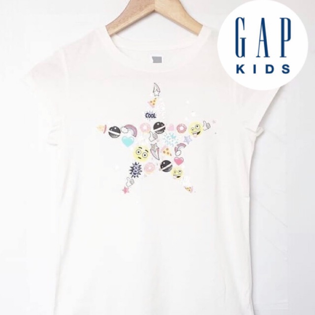 Kaos anak perempuan gap baju branded sisa eksport size xs (4-5)
