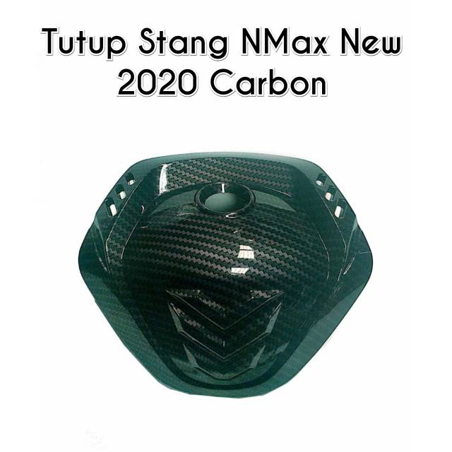 Cover tutup stang carbon nemo yamaha new nmax 2020