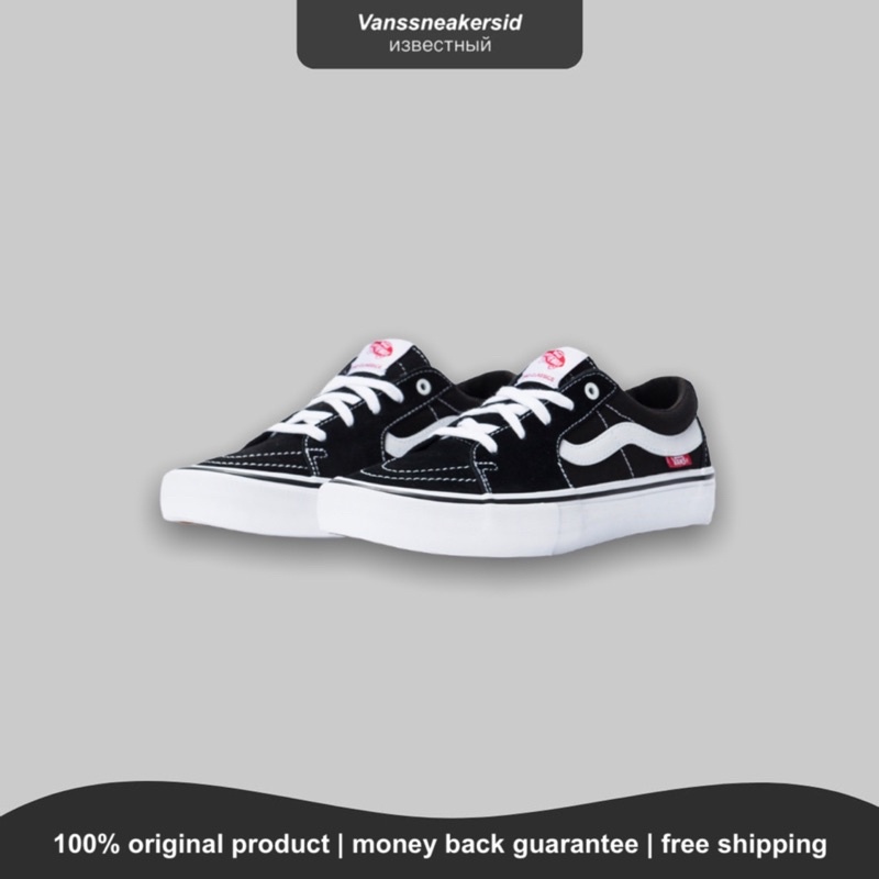 SNEAKERS VANS SK8 LOW PRO BLACK WHITE ORIGINAL