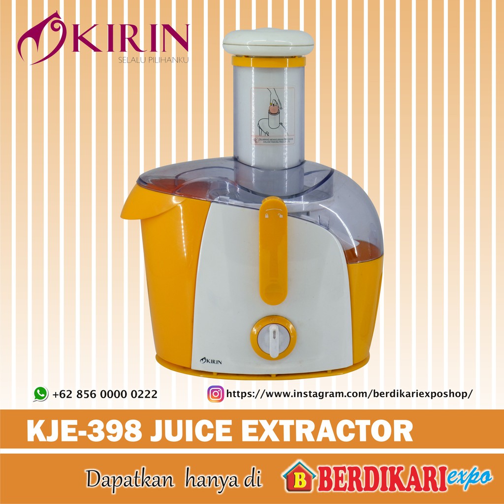 KIRIN KJE-398 JUICE EXTRACTOR