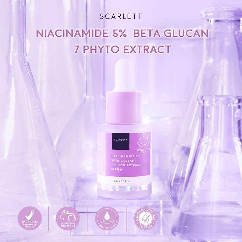 Scarlet Niacinamide 5% Beta Glucan 7 Phyto Extract Serum