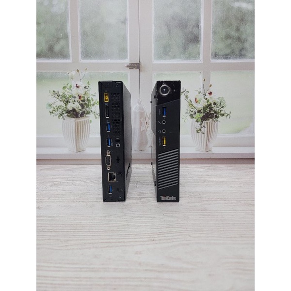 PC MINI LENOVO THINK CENTRE M93P CORE I7 GEN4-RAM DDR3 8GB-SSD 256 GB-CPU PC MINI SUPER SLIM