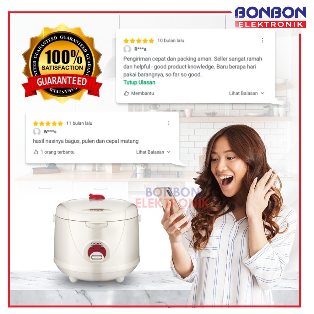 CUCKOO Rice Cooker Mechanical CR-1021 1.8L No.1 in Korea