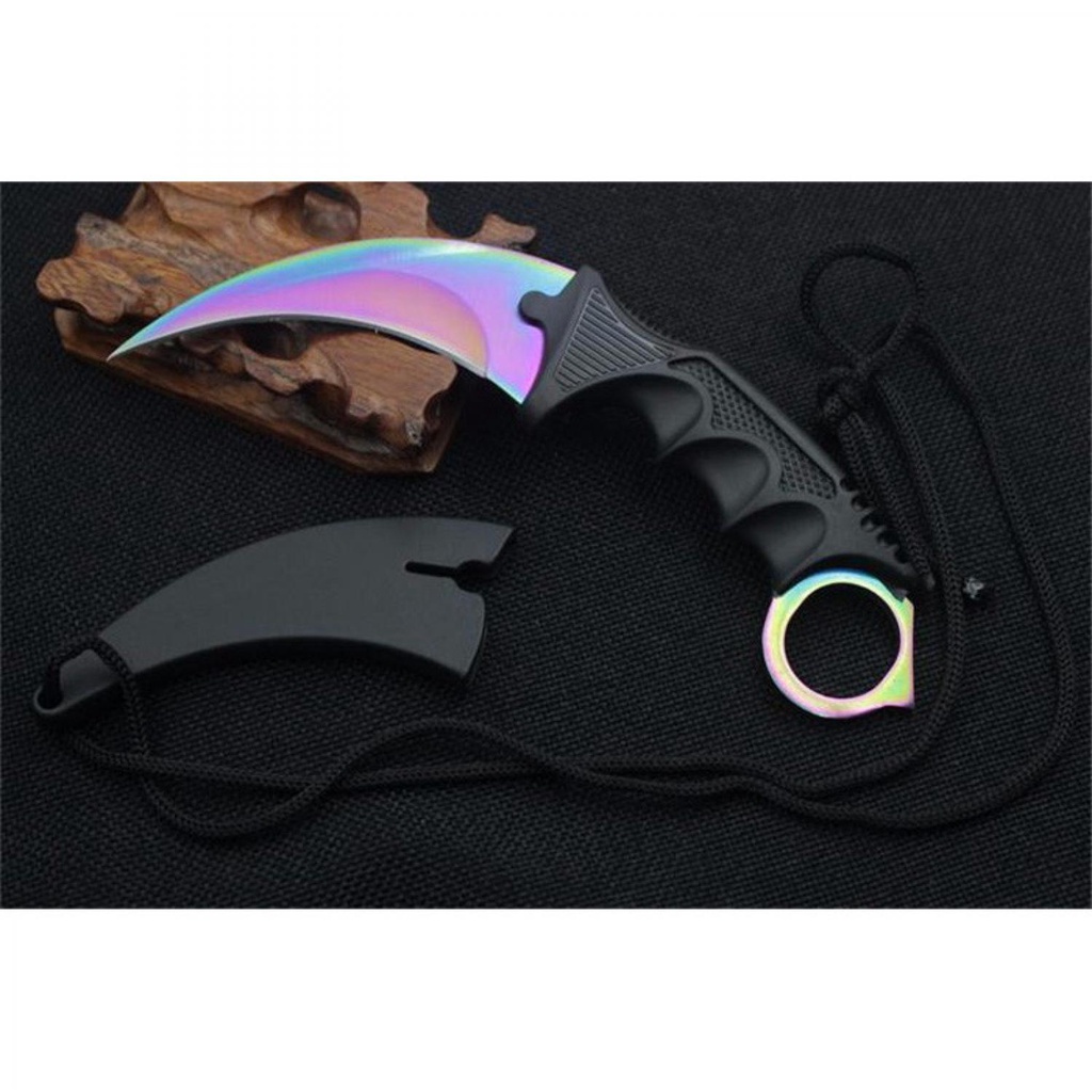 Koleksi Piso KNIFEZER Vastar Pisau Karambit CS GO Collector Knife