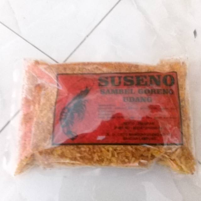 

Sambal goreng udang Suseno(toko super bandeng)