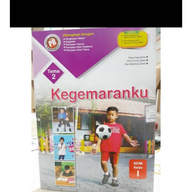PROMO Buku PR Tematik Kelas 1 Tema 2 Intan Pariwara