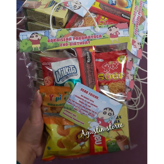 

Paket Snack Ulang Tahun Anak (Free Custom Karakter)