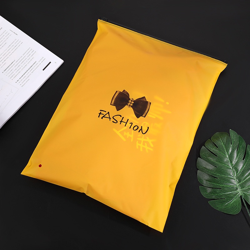 Hot Sale/[Unggulan] Kantong Penyimpanan Plastik Matte Menebal/Zipper Lock Pakaian Sepatu Celana Dalam Kaos Kaki Kosmetik Organize Bag/Travel Waterproof Storage Pouch