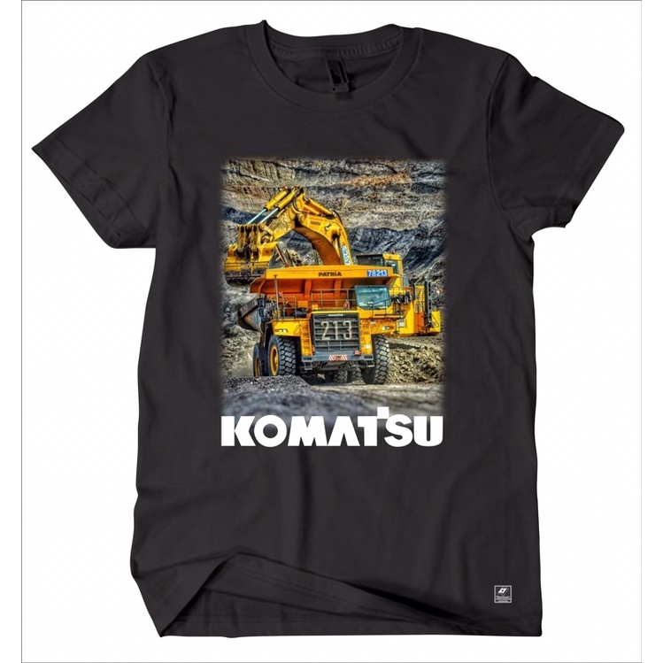 kaos komatsu ,kaos tambang bayar di tempat(COD)