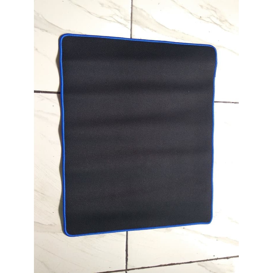 Mousepad Gaming Sades Polos Jahit pinggir 43cm x 35cm Bahan Kasar