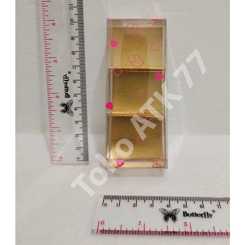 

Box Kotak Coklat Valentine isi 3 dijual per 4pcs READY STOCK