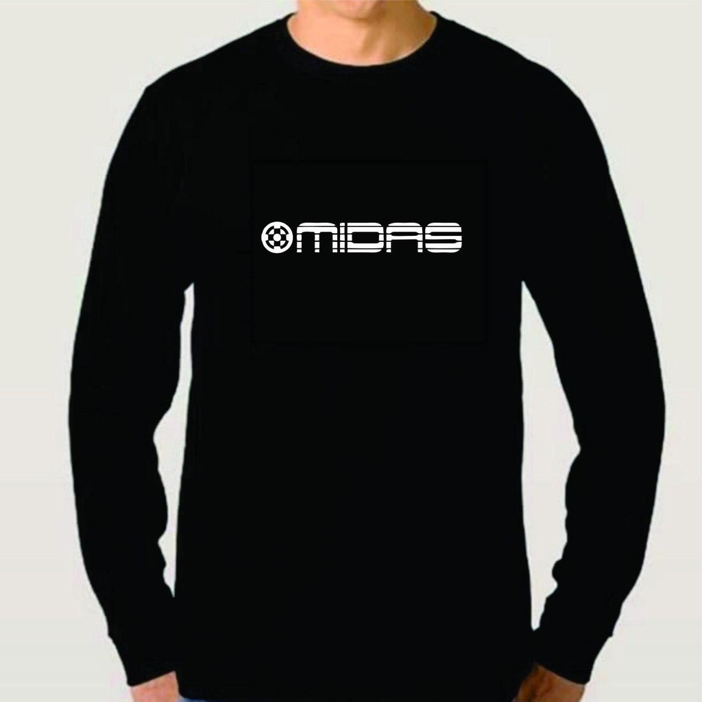 Kaos AUDIO MIDAS Jumbo Lengan Panjang