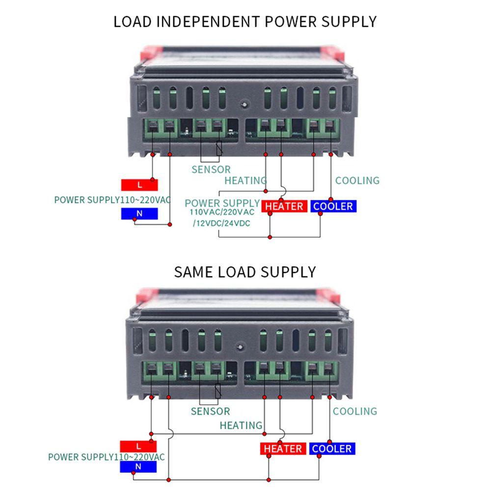 Pineapple Temperature Controller 220V 12V 24V Mesin Tetas Digital Serba Guna