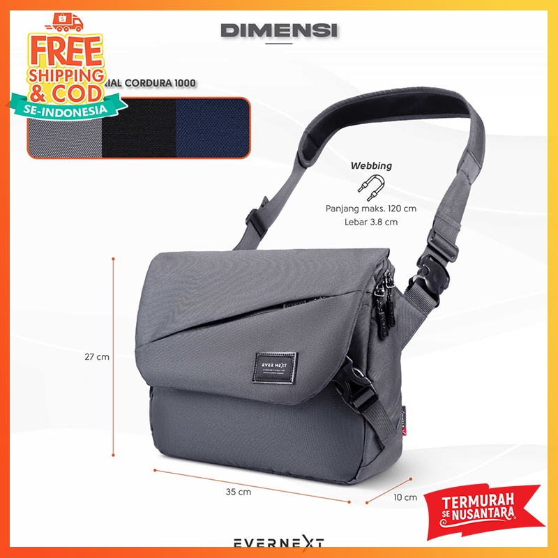 Tas Selempang Laptop Messenger Bag Laptop 13&quot; 14&quot; Cover Case Laptop Macbook Asus Acer Lenovo Dell HP Tas Sekolah Kampus Kerja Kuliah Kantor Original