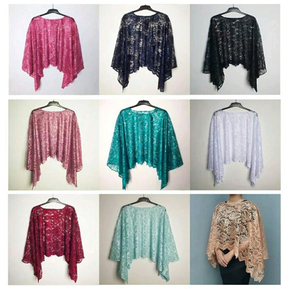 Lihat Detal Cape outer brokat polos Diskon