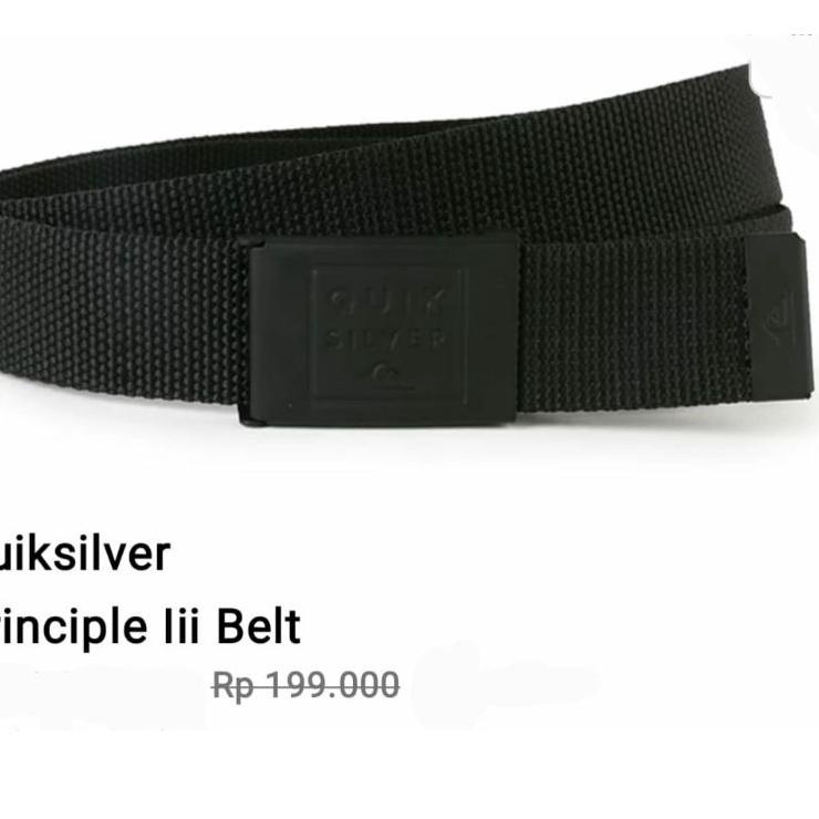 Produk Termurah ORIGINAL QUIKSILVER BELT / IKAT PINGGANG/Sabuk Original/QUIKSILVER