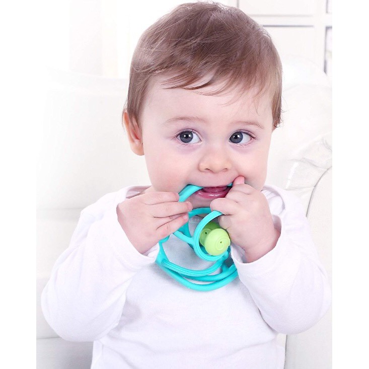 Mombella - Snail Baby Teething Rattle