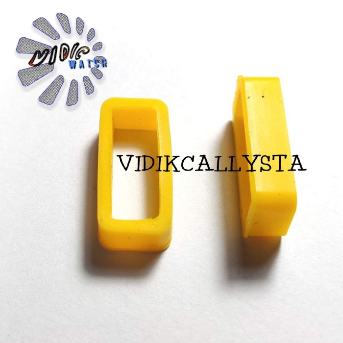 Ring Loop Ikatan Tali Karet Jam Tangan Rubber 18mm Warna 18 mm Lentur