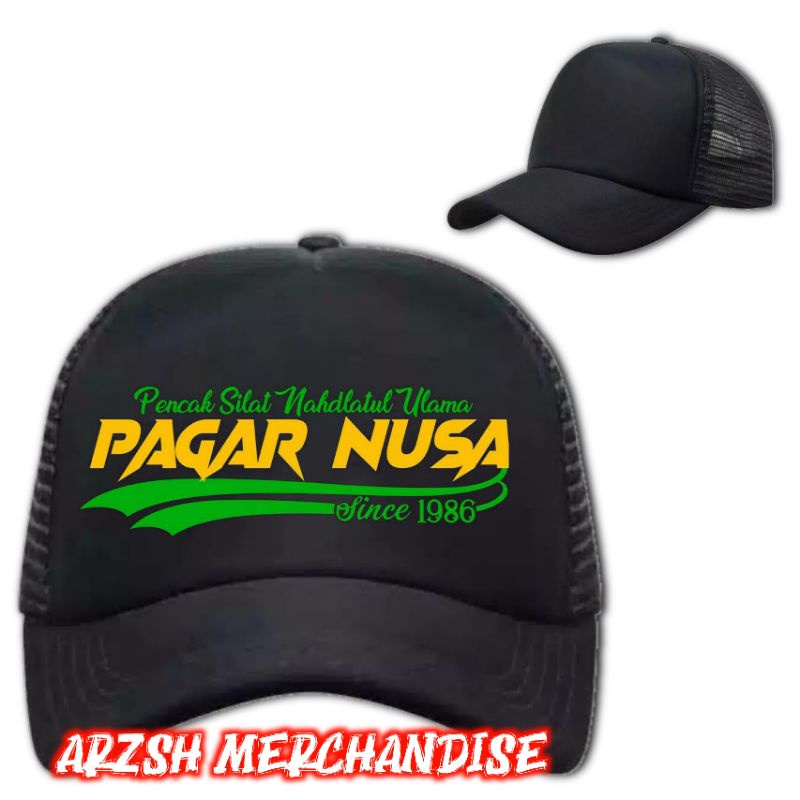 Topi Pencak Silat Pagar Nusa - Topi Trucker Pagar Nusa
