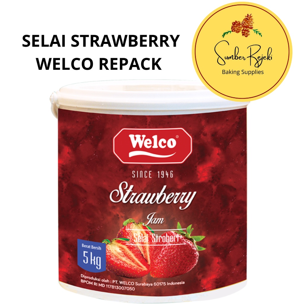 

Selai Strawberry | Stroberi Welco 250 GR