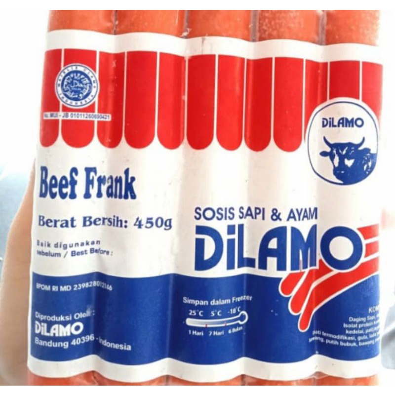 

Dilamo Beef Frank 450grm