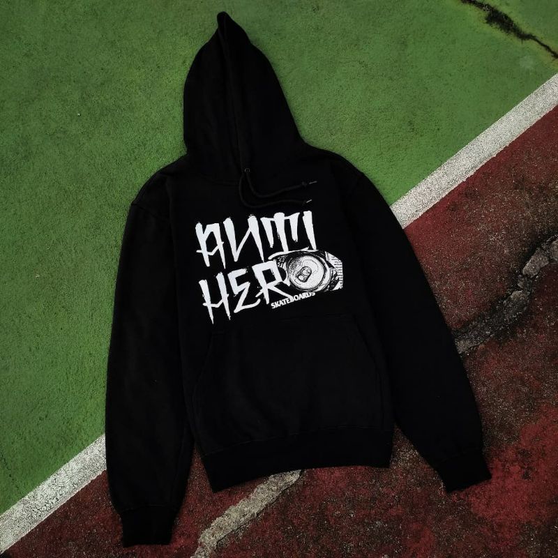 ANTI HERO Skateboards Hoodie Black