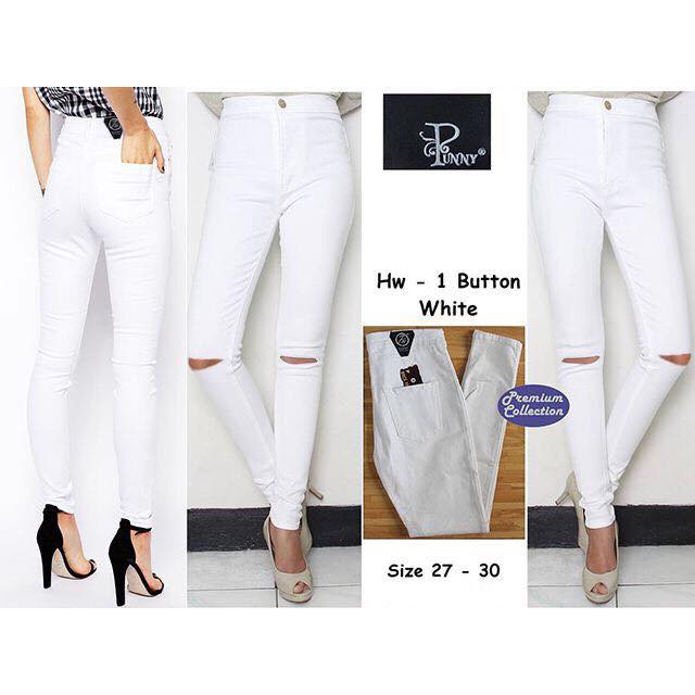 Fedorafashion PUNNY HIGH WAIST SOBEK SATU 1 1 CELANA JEANS Fedorafashion PUNNY HIGH WAIST SOBEK SATU 1 1 CELANA JEANS