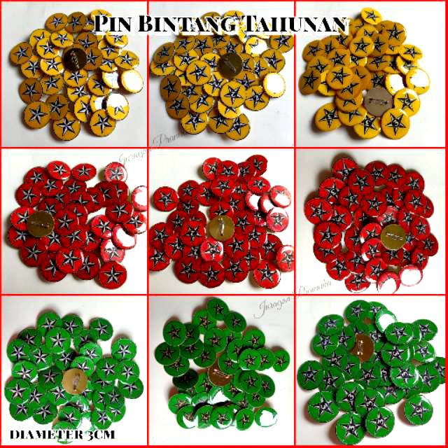 PIN BINTANG TAHUNAN