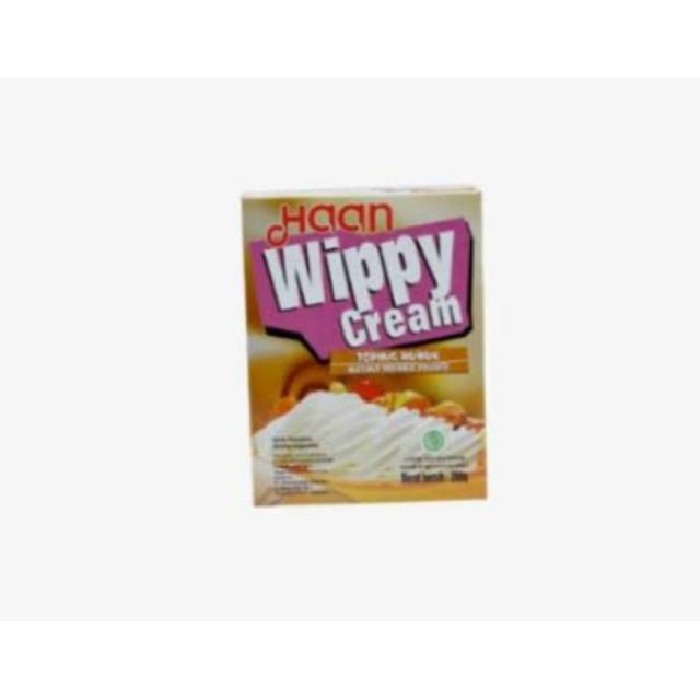 

Haan Wippy Cream Box 200gr