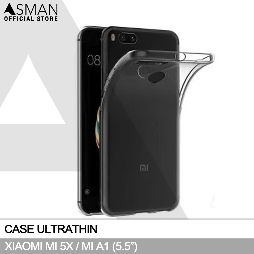 Ultrathin Xiaomi Mi A1 / Mi 5X (5.5&quot;) | Soft Case Jelly - Warna RANDOM