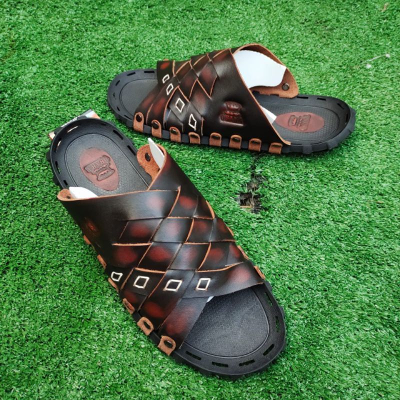 Sandal Pria Kulit Asli Terbaru