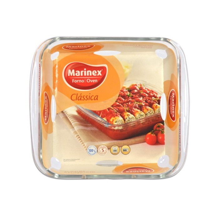 Loyang Kaca - Loyang Kaca Marinex Segi Empat 6222 Loyang Segi Kaca Marinex