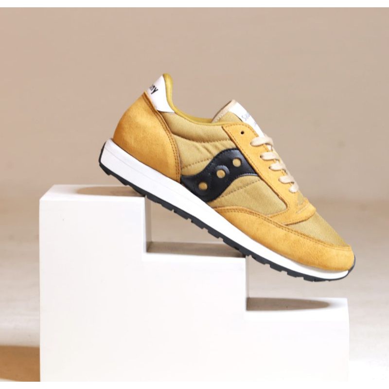Sepatu Sneakers Saucony Jazz Vintage Brown Black