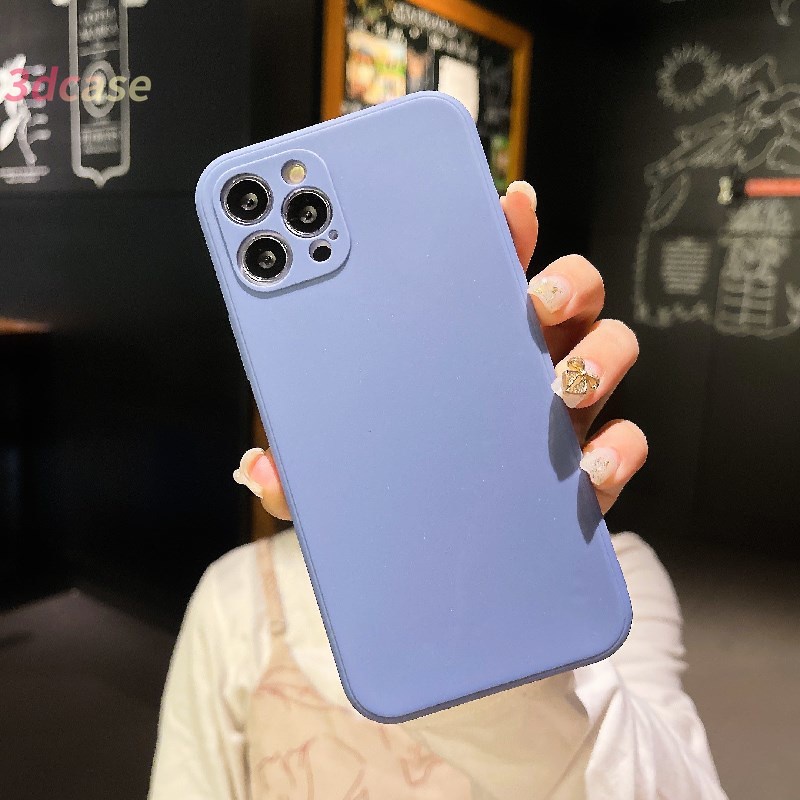 Xiaomi Redmi POCO C3 X3 NFC X3 PRO M3 Redmi 9 9C NFC 9A 9i 9T 9AT 9 PRO Power 10X POCO M2 PRO Redmi Note 9 8 10 10S 9 PRO MAX 9S A7 A5S A15 VIVO Y12 Y20 Silicone Tpu Flexible Case With Solid Colors  Straight Cube Soft TPU Case