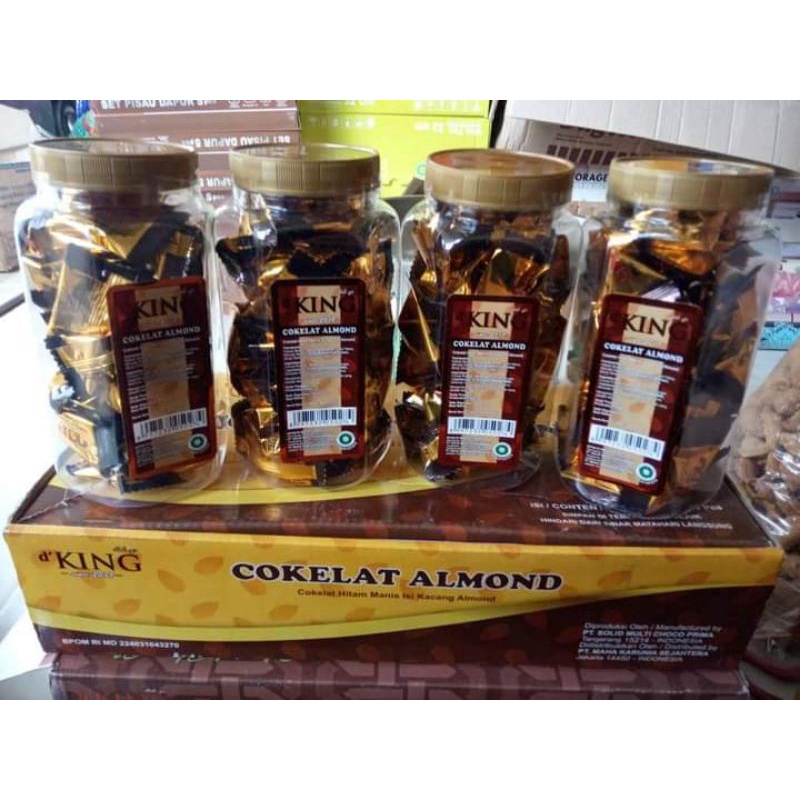 

1 dus dking bonibol almon isi 4 toples x 40 pcs