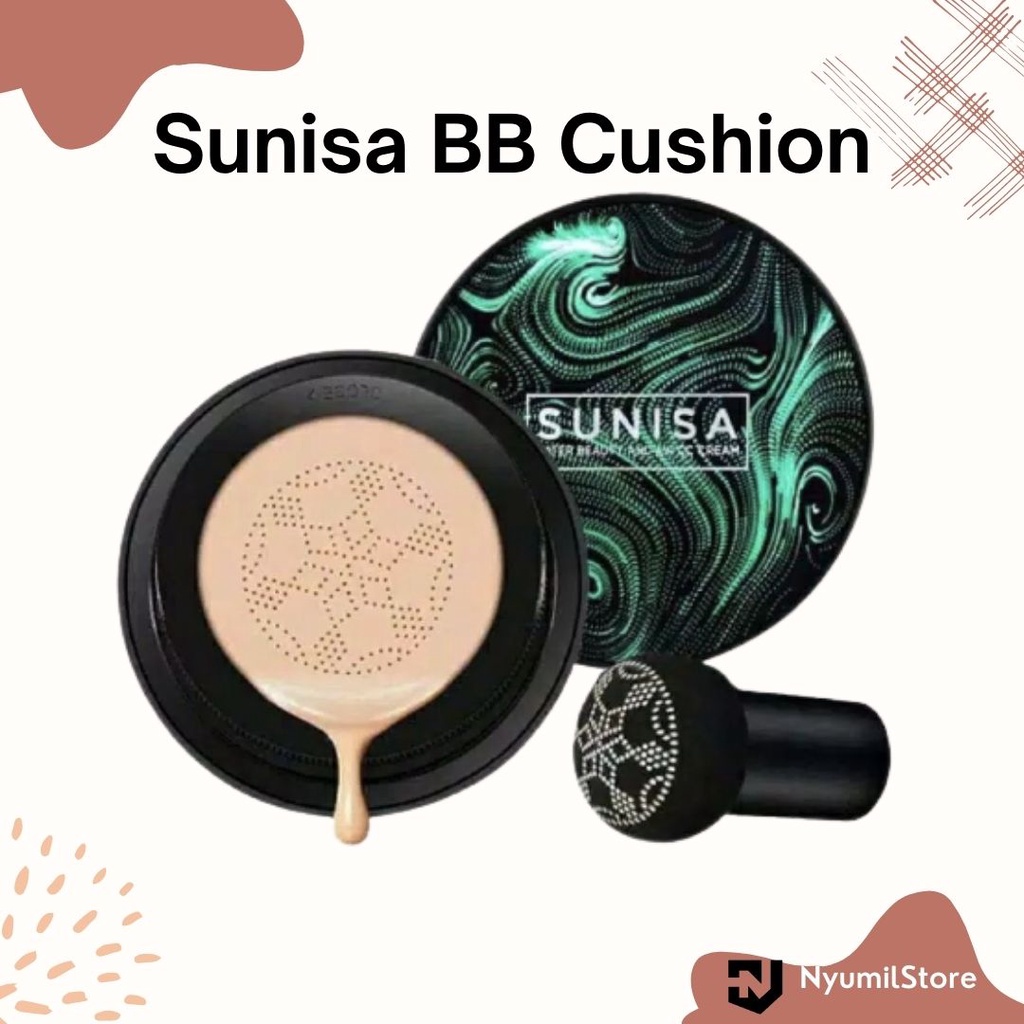 Jaminan Original - Cushion Sunisa Original - Chusion Sunisa - Bedak Sunisa Air Cushion - Sunisa Air Cushion BB Cream - Foundation - BB Cushion Bisa COD Bos - Nyumil Store